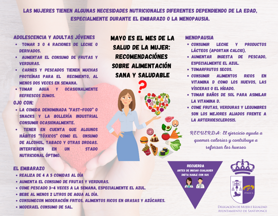 Mes mayo Salud Mujer