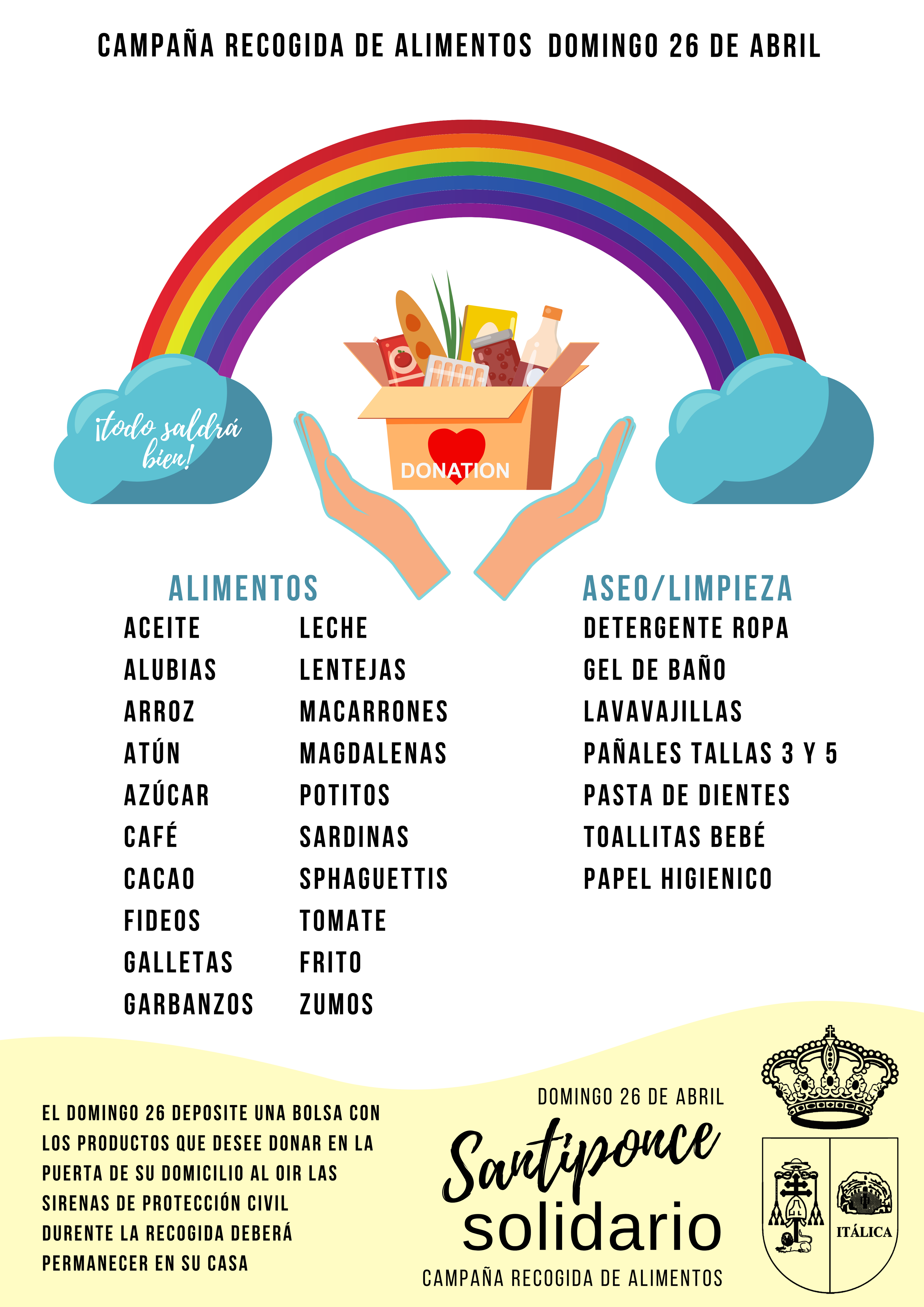 recogida alimentos wassap