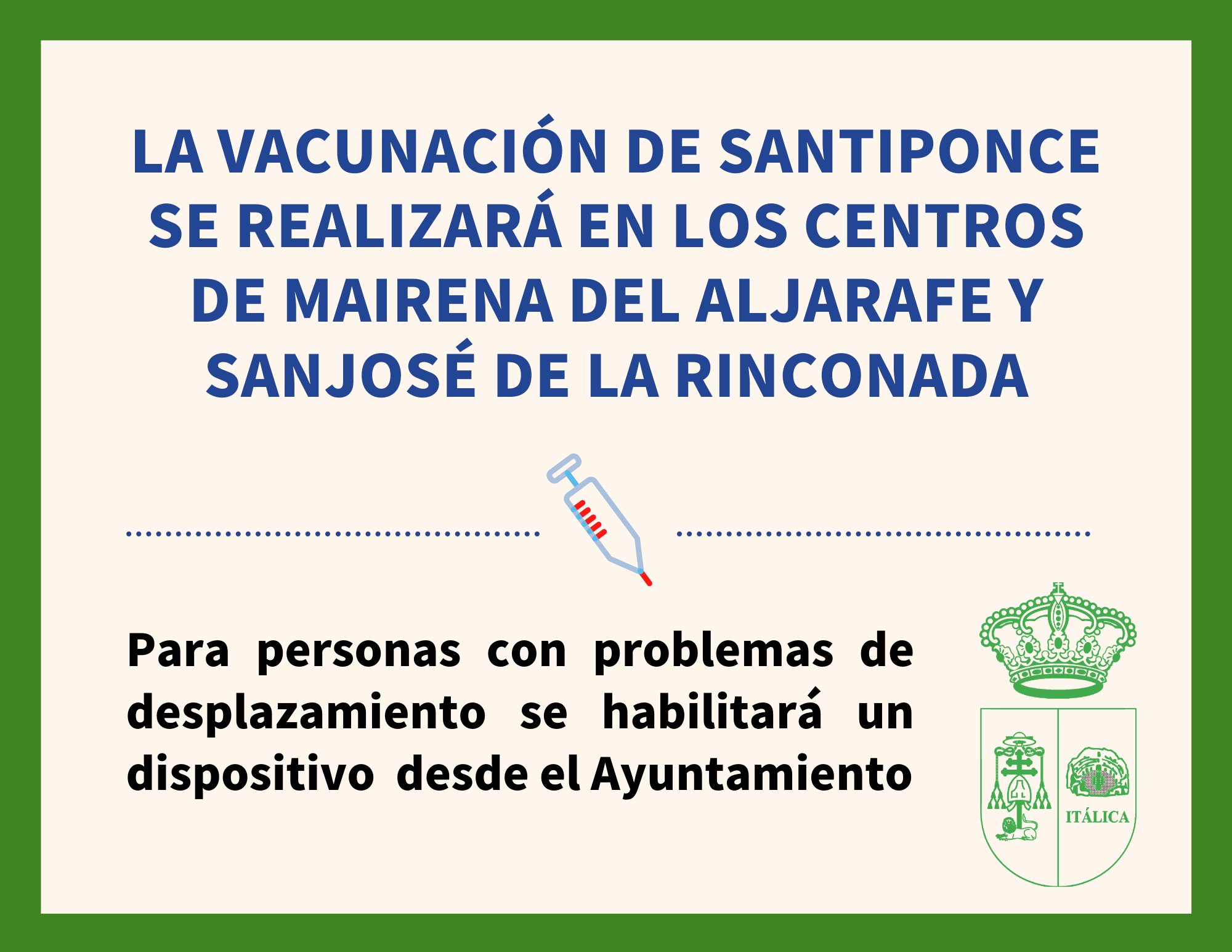 vacunacion desplazamiento