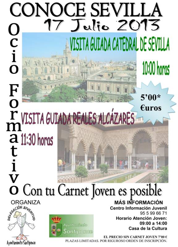 Publicidad Excursiones Sevilla 03072013
