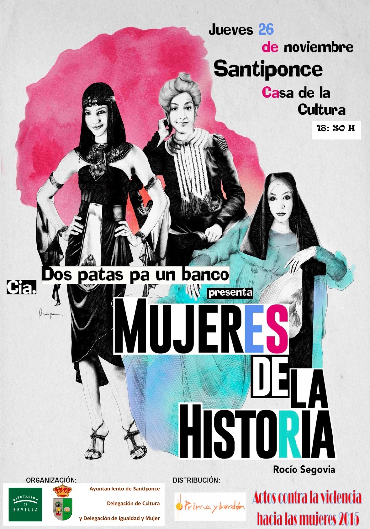 cartel teatro mujeres historia 17112015