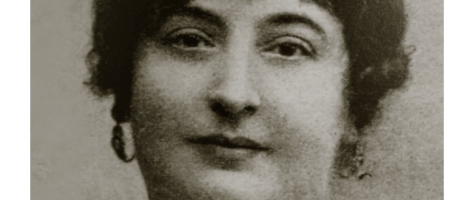 2020. Cartel de la exposición Colombine. Hacia la modernidad de Carmen de Burgos.santiponce