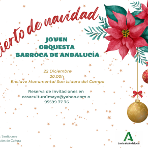 CARTEL CONCIERTO DE NAVIDAD