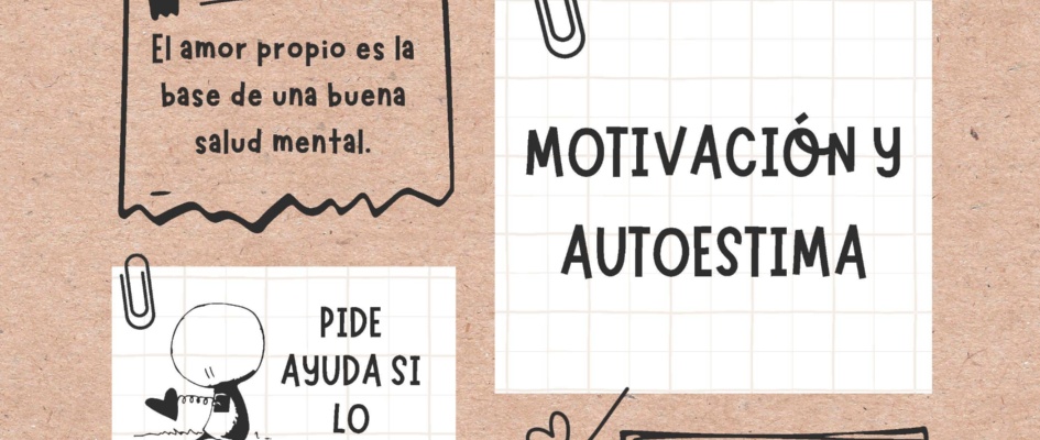 CARTEL DE CHARLA MOTIVACIÓN Y AUTOESTIMA