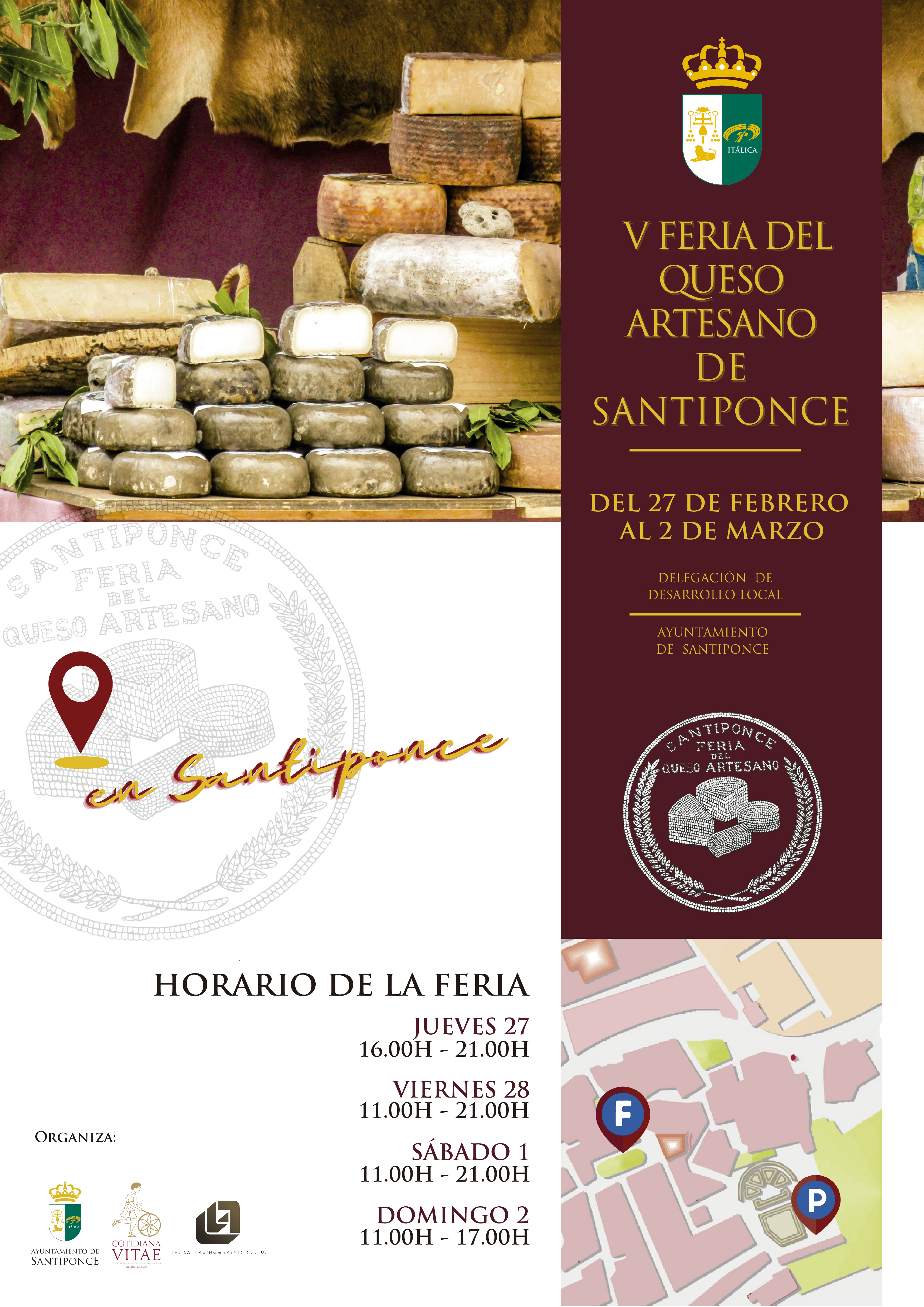 CARTEL FERIA DEL QUESO 2025