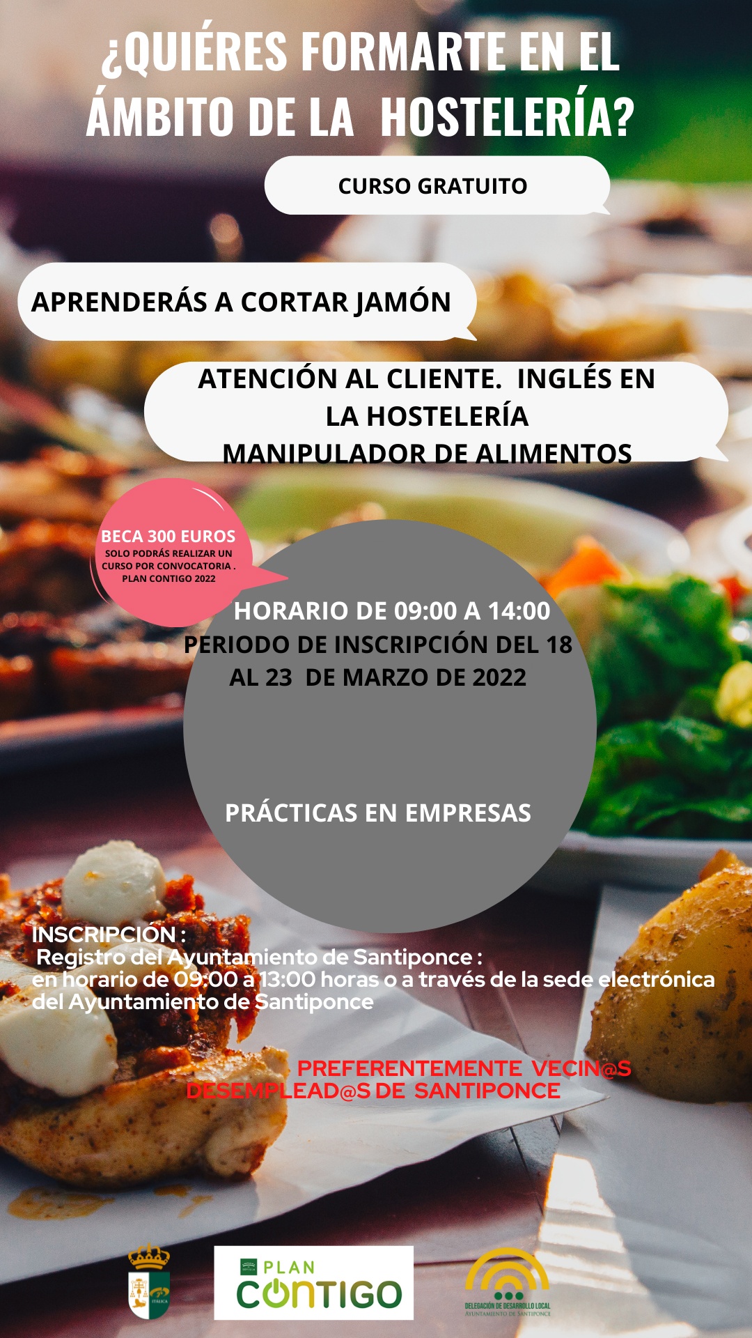 CARTEL HOSTELERIA 20220318