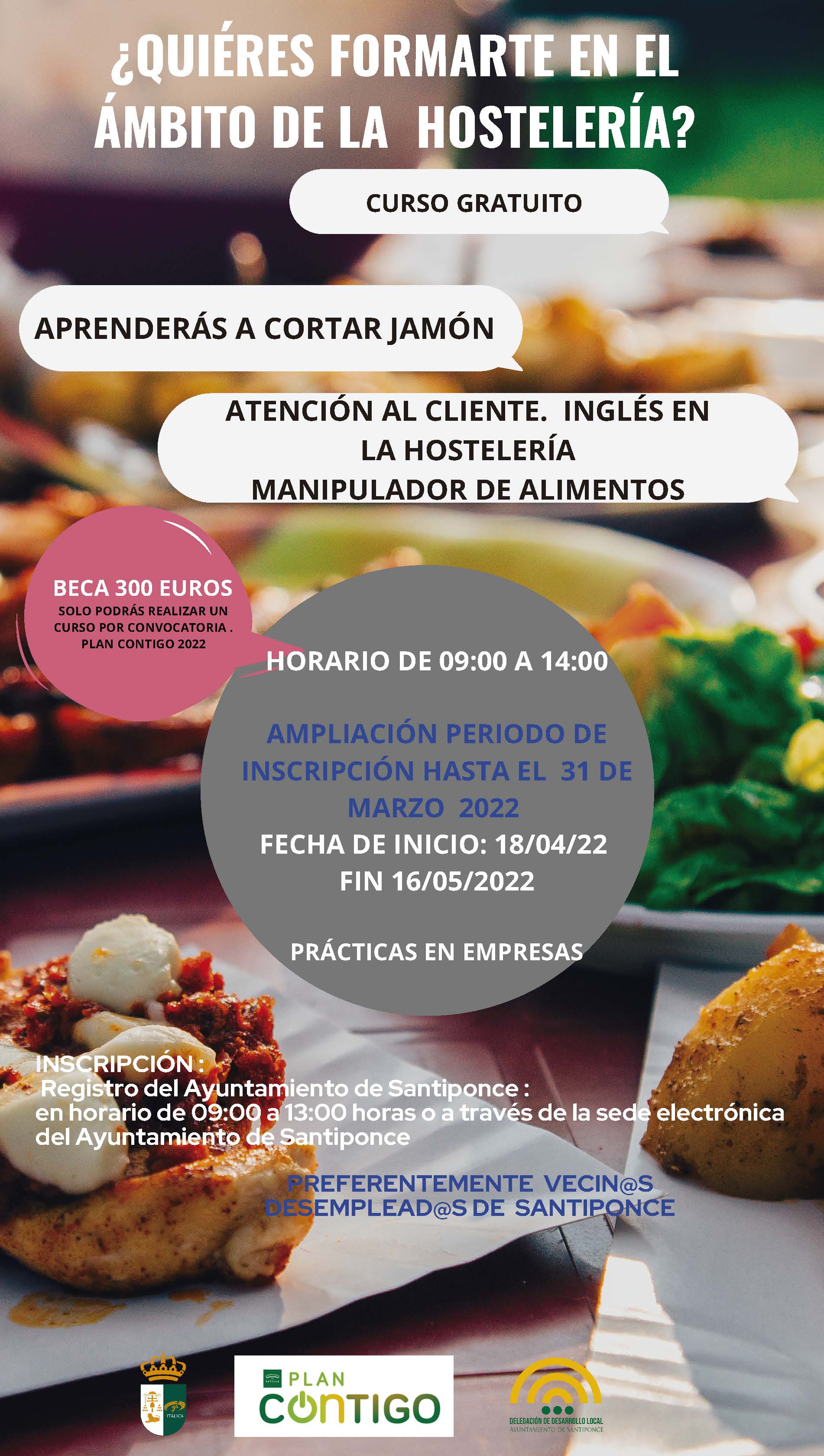 CARTEL HOSTELERIA AMPLIACIÓN