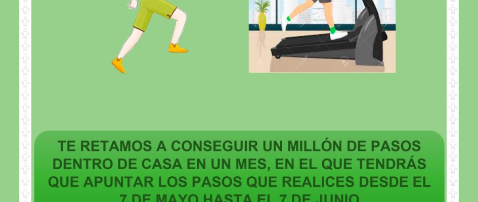 CARTEL IX EDICIÓN POR UN MILLÓN DE PASOS