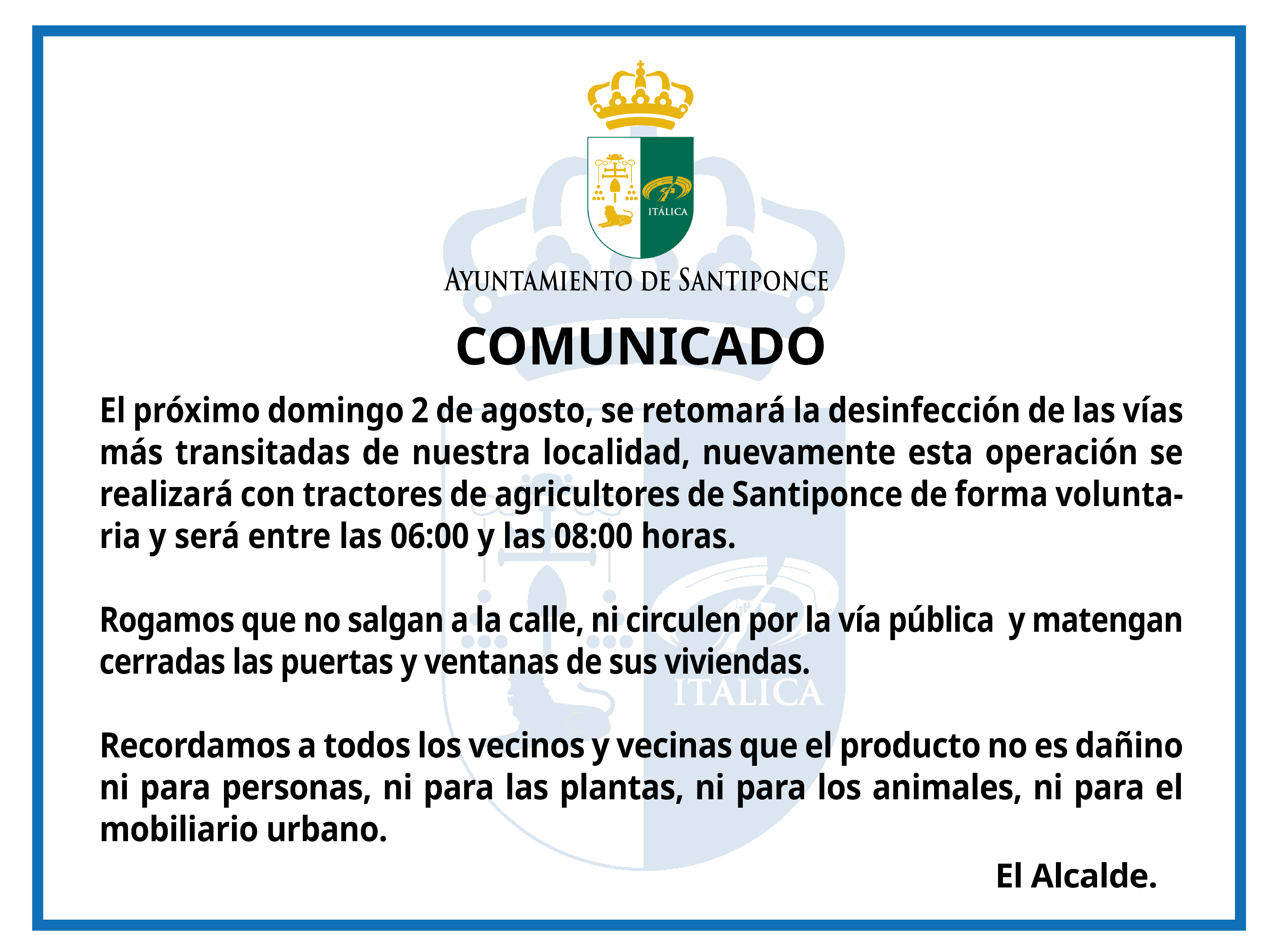 Comunicado desinfeccion 02-08