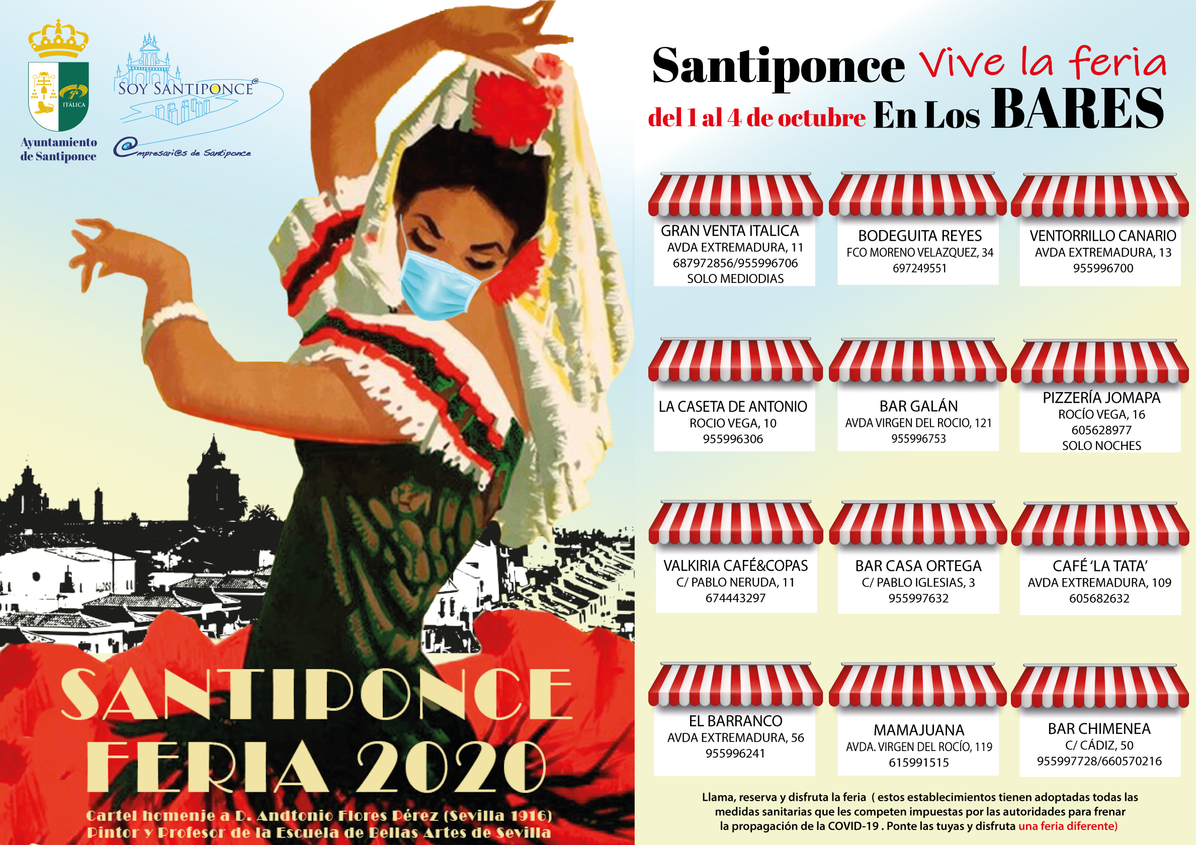 Feria Covid bares-redes