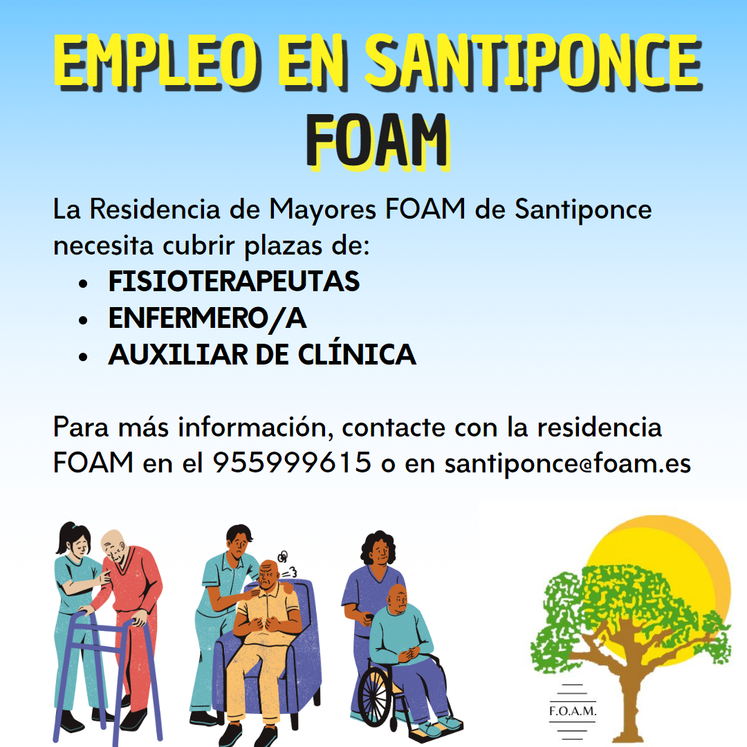 OFERTA DE EMPLEO EN SANTIPONCE