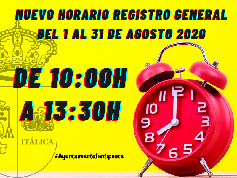 horario agosto