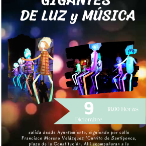 pasacalle gigantes de luz y sonido