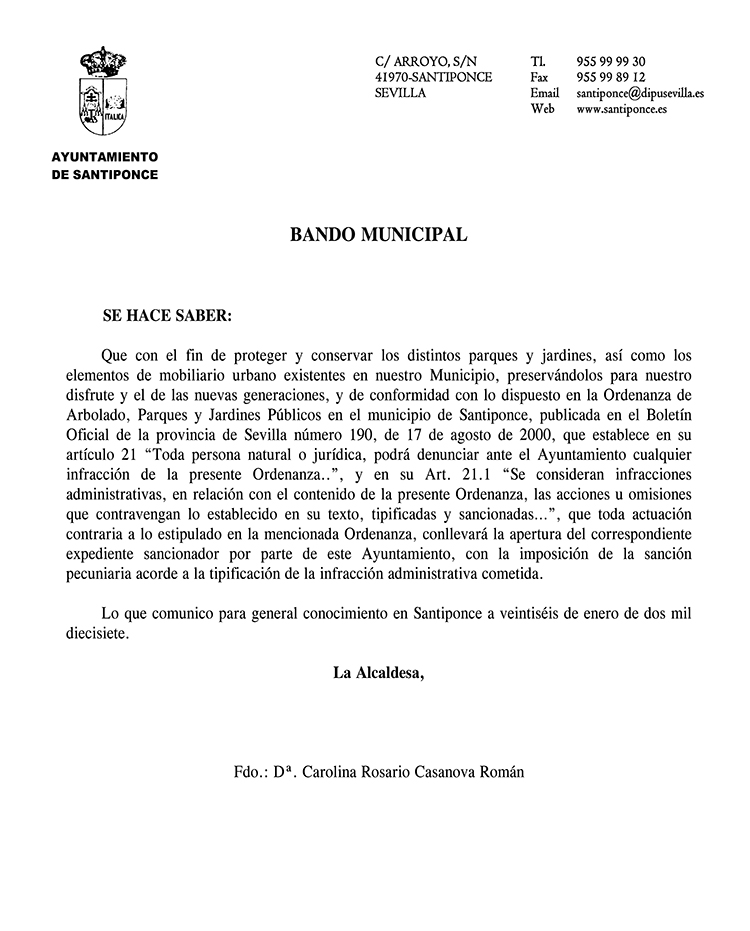 Bando Ordenanza Parques 27012017