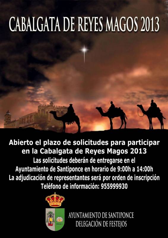 CABALGATA REYES SOLICITUDES 12112012