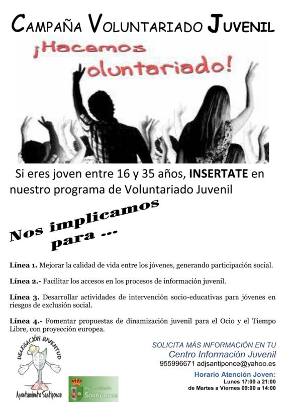 CAMPAnA VOLUNTARIADO JUVENIL 23052013
