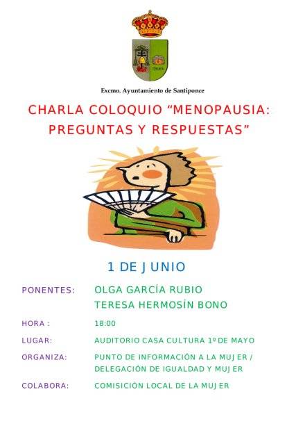 CARTEL MENOPAUSIA SANTIPONCE2009