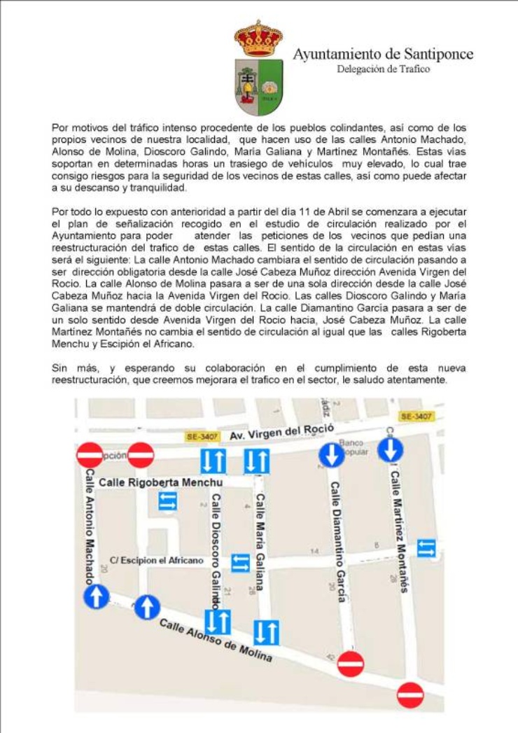 Plan trafico SAU-6
