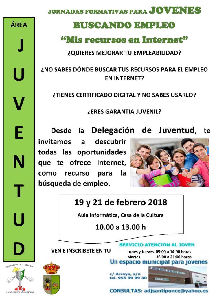 Publicidad Jornadas orientacion juventud 09022018