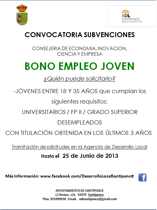 bono empleo joven 05062013