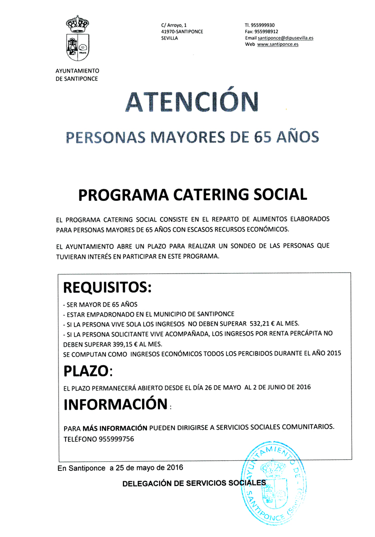 cartel catering social 26052016