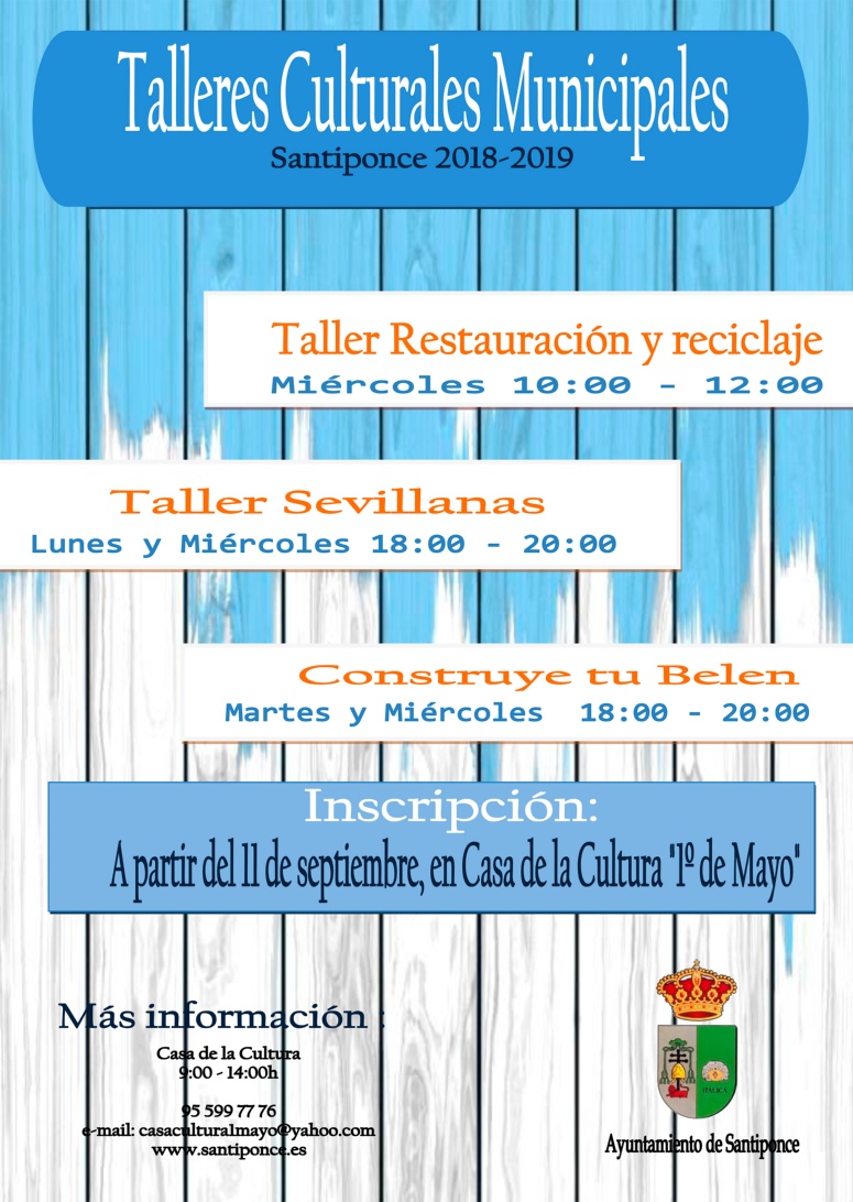 cartel de talleres 18-19 04092018