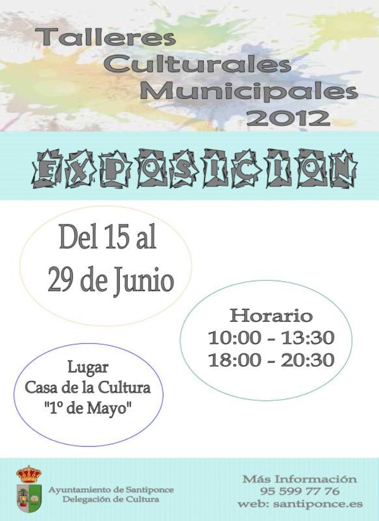 cartel exposicion talleres2012 11062012