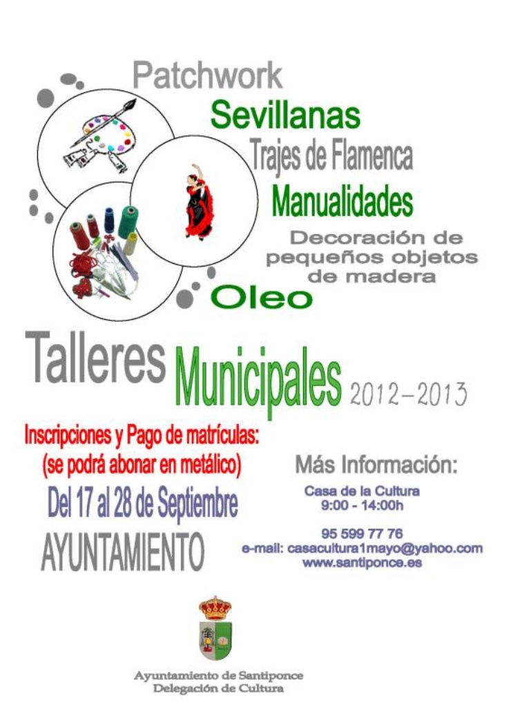 cartel talleres 2012