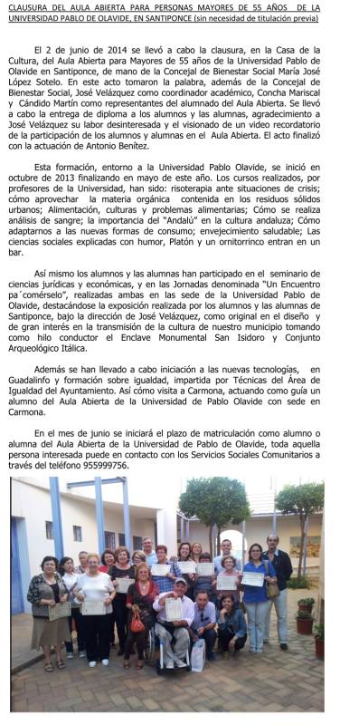 clausura upo 20062014